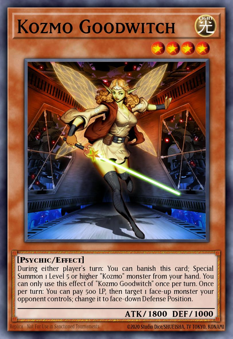 Kozmo Goodwitch Super Rare CORE-EN083 Clash of Rebellions Yugioh card