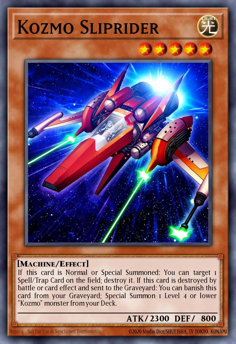 Kozmo Sliprider Rare CORE-EN084 Clash of Rebellions Yugioh card