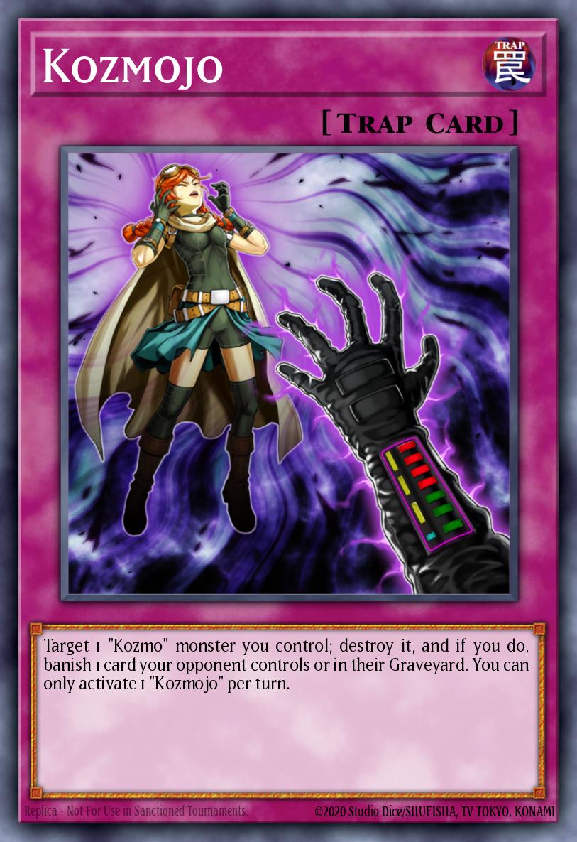 Kozmojo Secret Rare BOSH-EN086 Breakers of Shadow Yugioh card