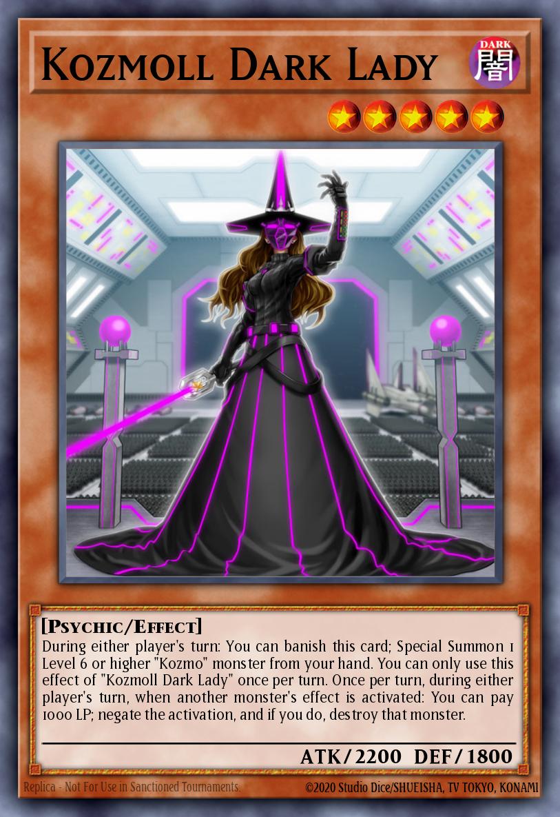 Kozmoll Dark Lady Ultra Rare GFTP-EN086 Ghosts From the Past Yugioh card