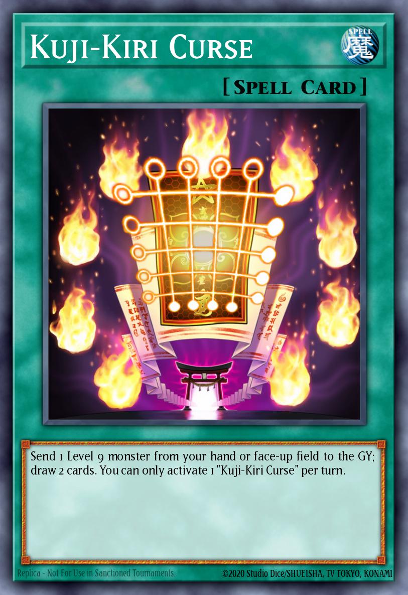 Kuji-Kiri Curse Common MP21-EN028 2021 Tin of Ancient Battles Yugioh card