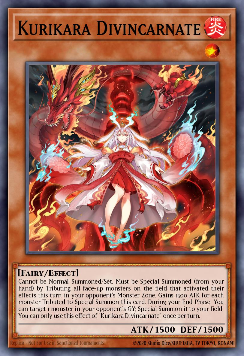 Kurikara Divincarnate Secret Rare BLTR-EN079 Battles of Legend Terminal Revenge Yugioh card