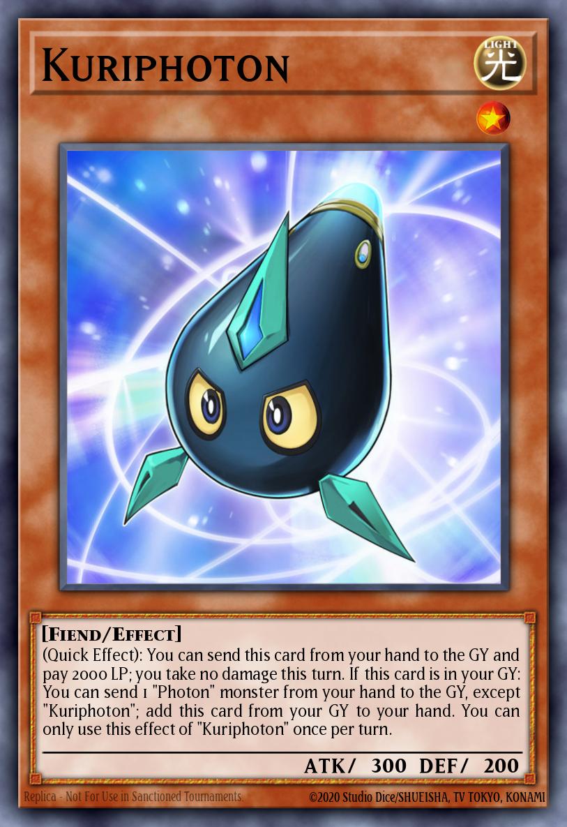 Kuriphoton Common LED3-EN043 Legendary Duelists White Dragon Abyss Yugioh card