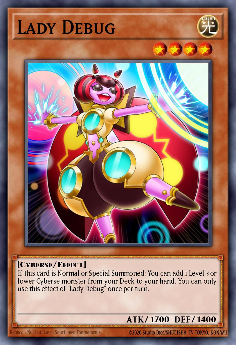 Lady Debug Rare MAGO-EN128 Maximum Gold Yugioh card