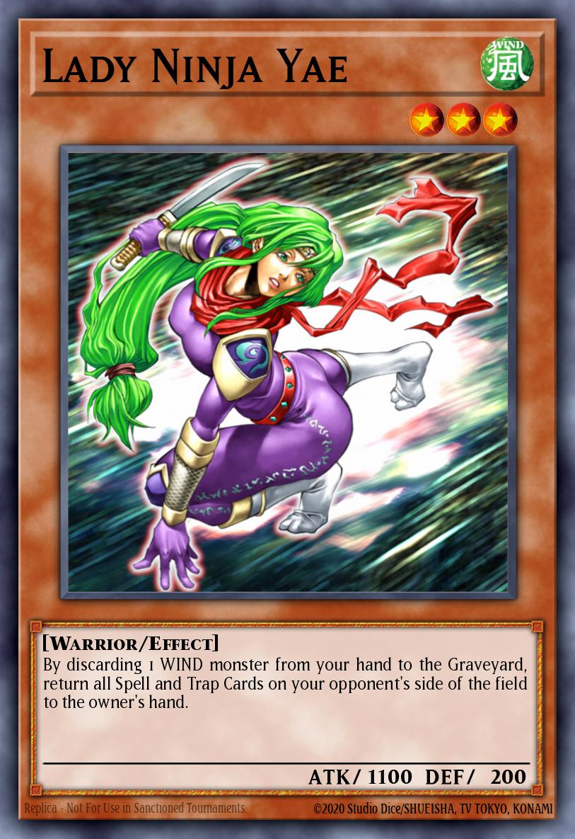 Lady Ninja Yae Short Print AST-030 Ancient Sanctuary Yugioh card