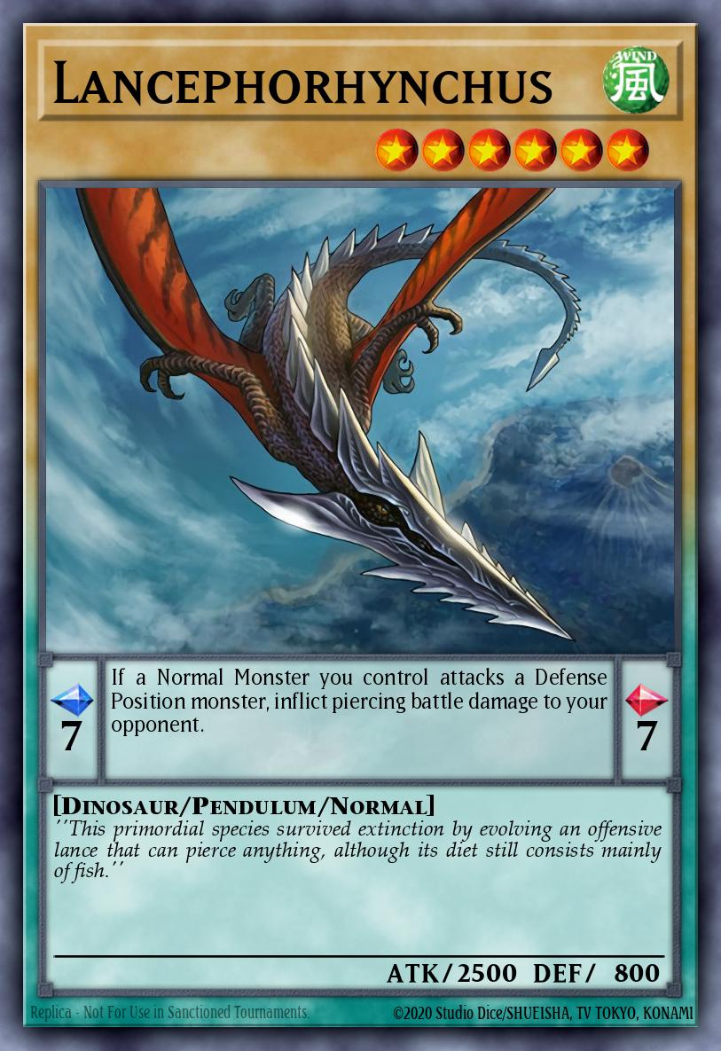 Lancephorhynchus Common DEM4-EN004 Advanced Demo Deck Extra Pack Yugioh card