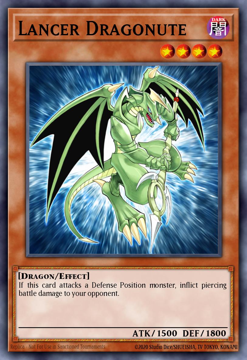 Lancer Dragonute Common YS15-ENL10 Dark Legion Starter Deck Yugioh card