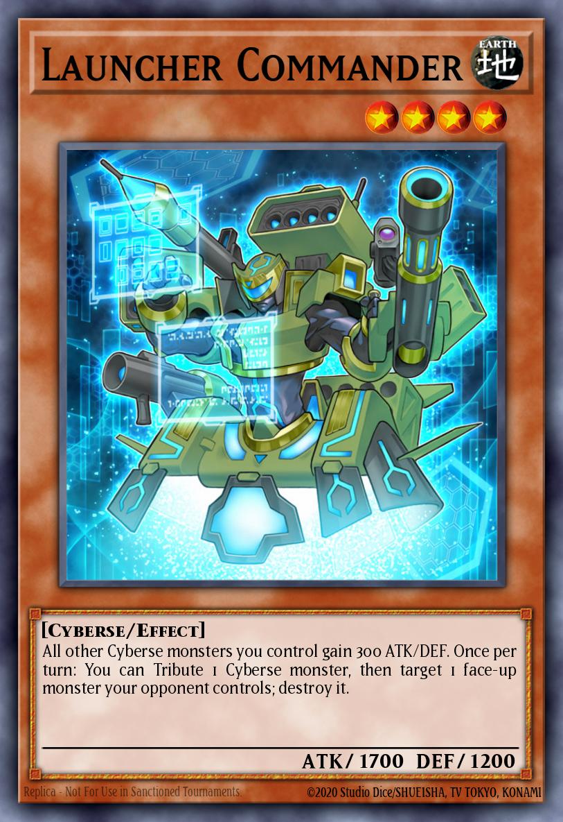Launcher Commander Common MP18-EN033 2018 Mega-Tin Mega Pack Yugioh card