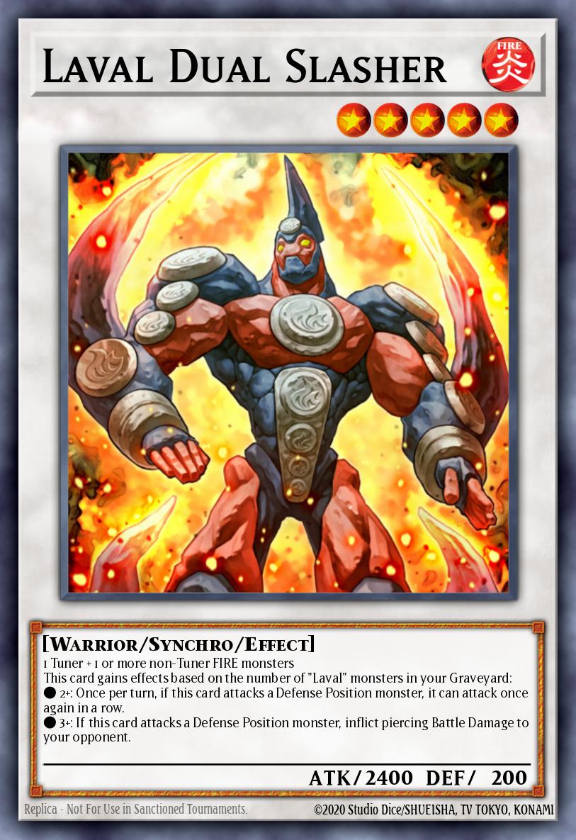 Laval Dual Slasher Common PHSW-EN092 Photon Shockwave Yugioh card