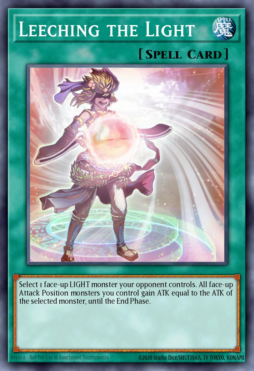 Leeching the Light Common TSHD-EN061 The Shining Darkness Yugioh card