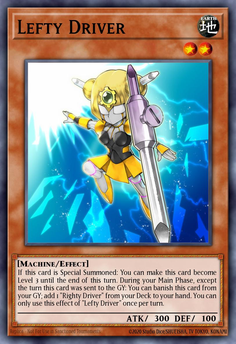 Lefty Driver Ultra Rare DUPO-EN033 Duel Power Yugioh card