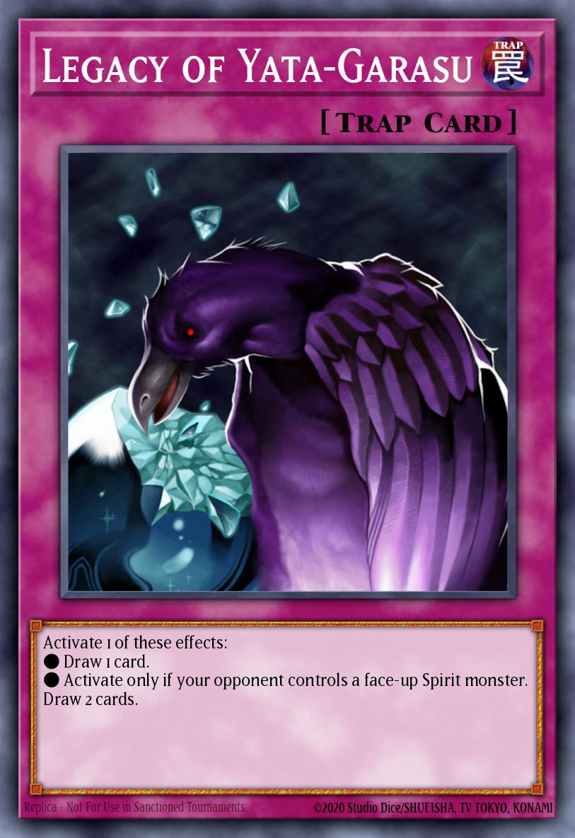 Legacy of Yata-Garasu Common SDDL-EN033 Dragunity Legion Structure Deck Yugioh card