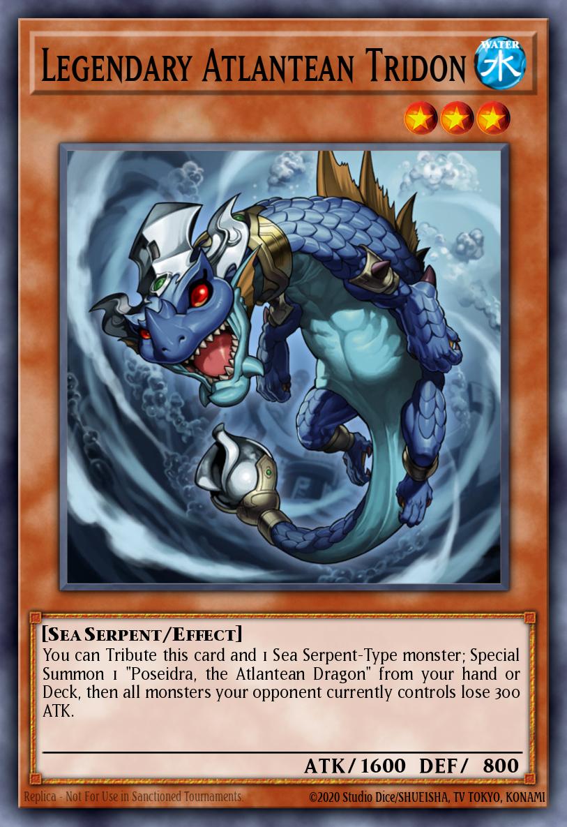 Legendary Atlantean Tridon Common MP14-EN019 2014 Mega-Tin Mega Pack Yugioh card