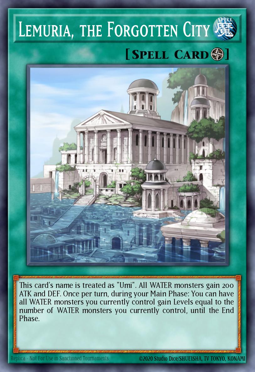 Lemuria the Forgotten City Common ABYR-EN057 Abyss Rising Yugioh card