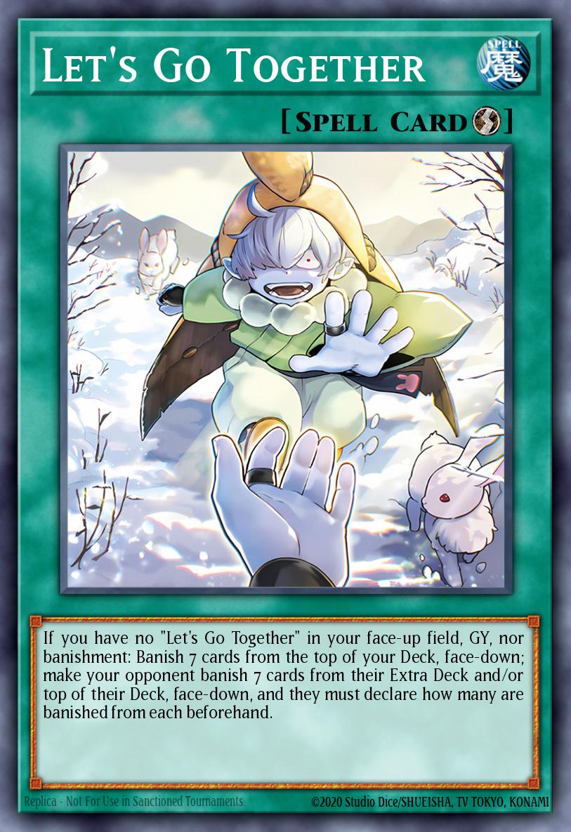 Lets Go Together Common ALIN-EN068 Alliance Insight Yugioh card