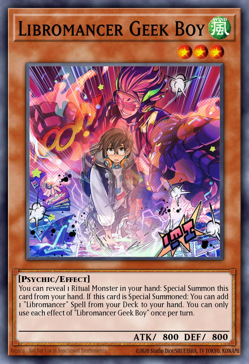 Libromancer Geek Boy Ultra Rare MP23-EN001 25th Anniversary Tin Dueling Heroes Mega Pack Yugioh card