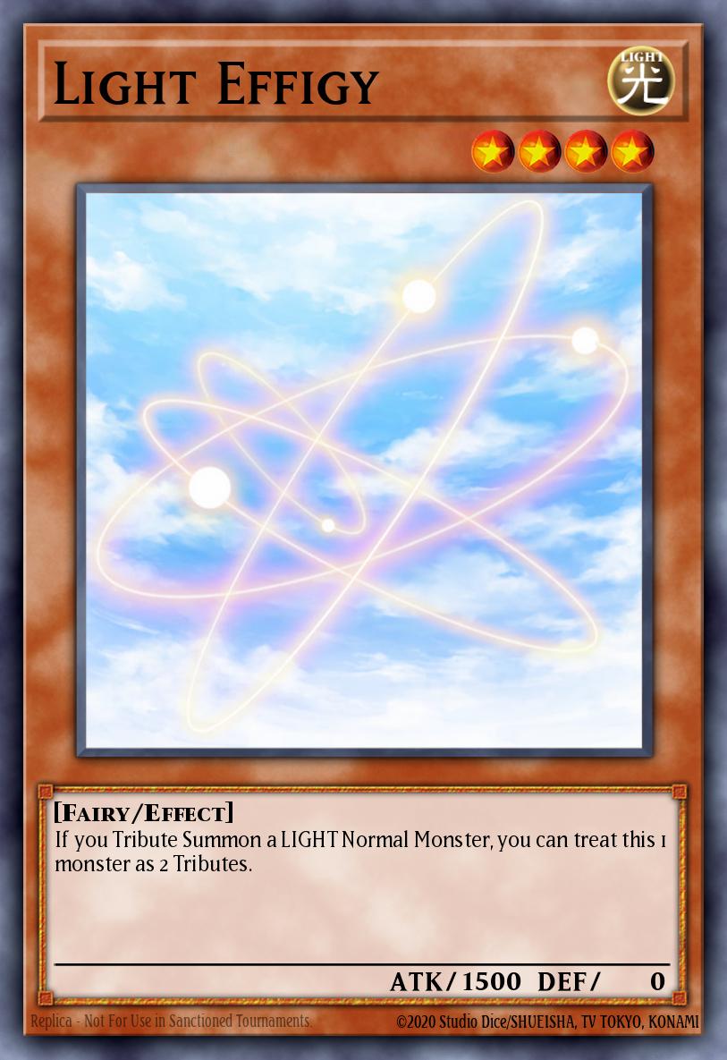 Light Effigy Common TAEV-EN037 Tactical Evolution Yugioh card