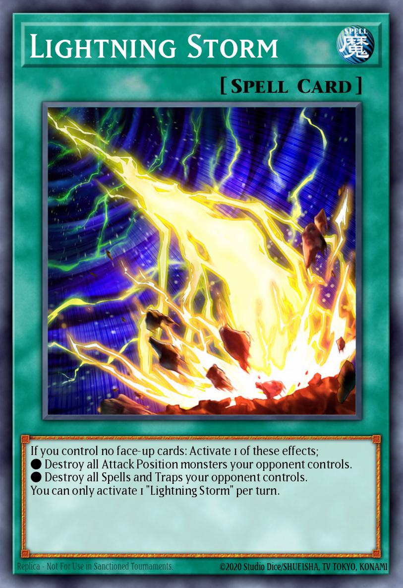 Lightning Storm 2 L26D-ENS20 Legendary Modern Decks 2026 Yugioh card