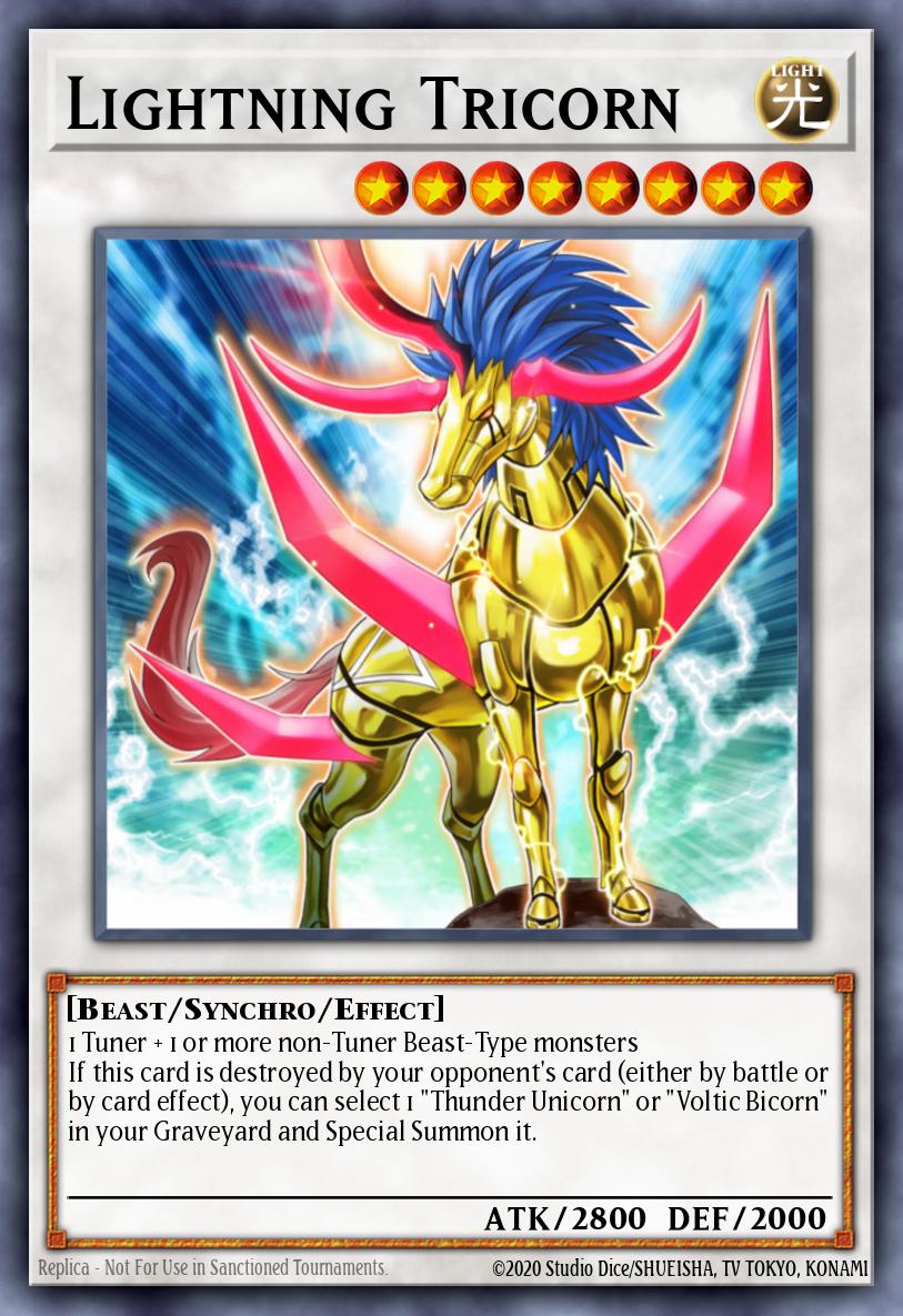 Lightning Tricorn Ultimate Rare DREV-EN042 Duelist Revolution Yugioh card
