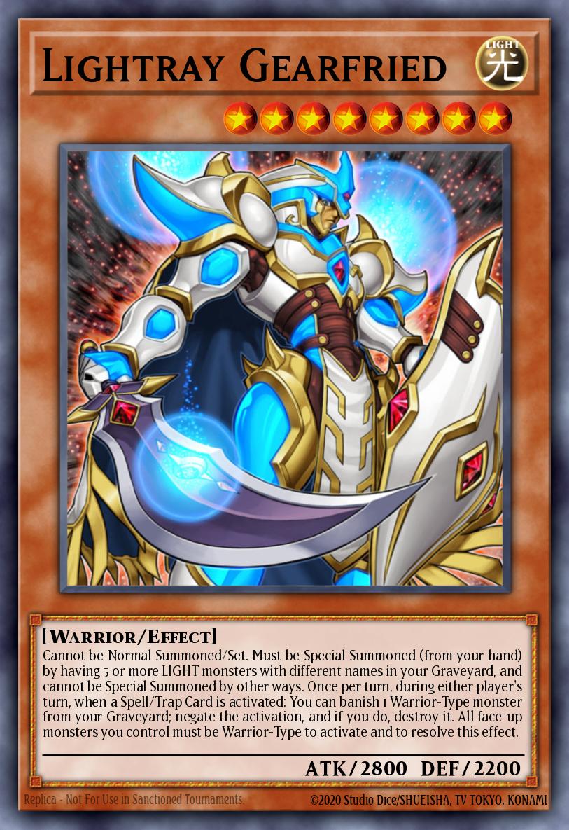 Lightray Gearfried Rare GAOV-EN034 Galactic Overlord Yugioh card