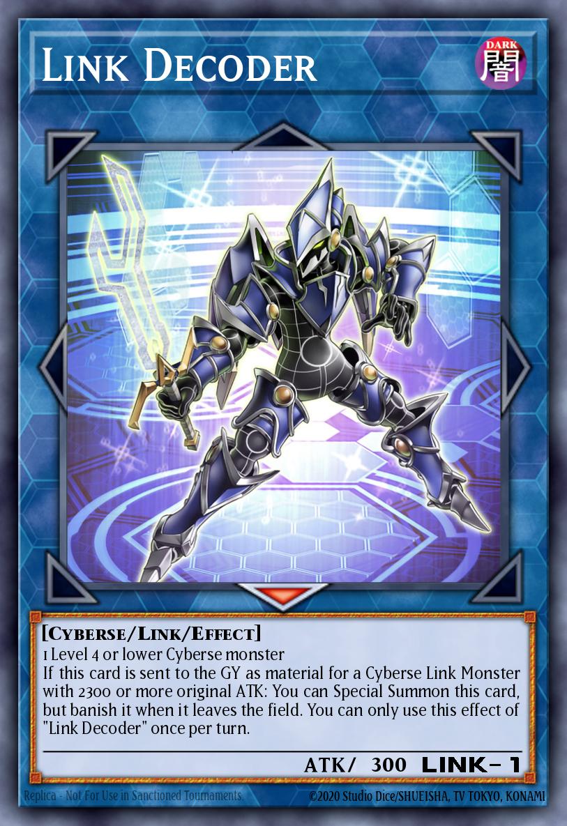 Link Decoder Ultra Rare BLMR-EN013 Battles of Legend Monstrous Revenge Yugioh card