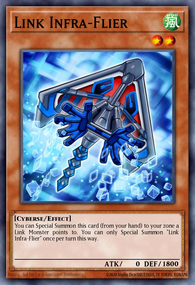 Link Infra-Flier Common MP18-EN106 2018 Mega-Tin Mega Pack Yugioh card