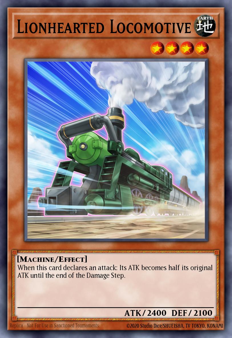 Lionhearted Locomotive Super Rare DRLG-EN036 Dragons of Legend Yugioh card
