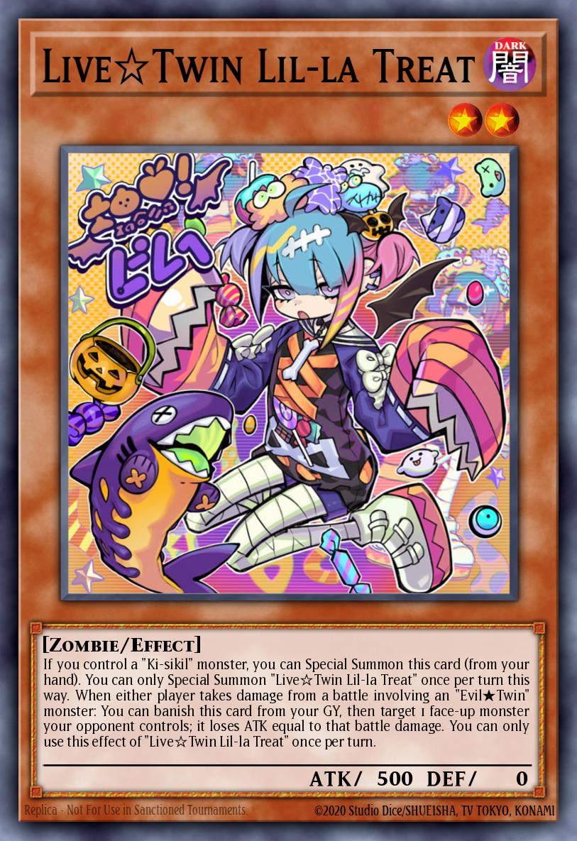 Live☆Twin Lil-la Treat Super Rare MP22-EN015 2022 Tin of the Pharaohs Gods Yugioh card