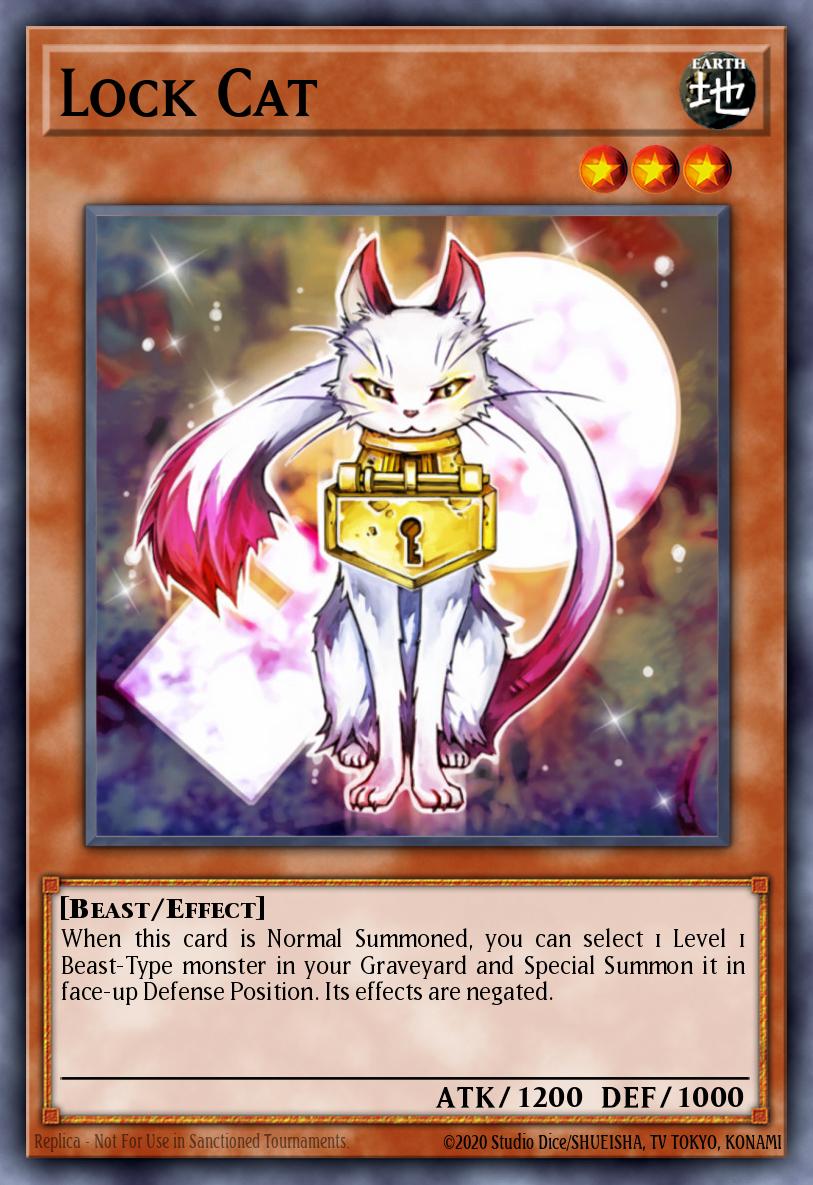 Lock Cat Common DREV-EN033 Duelist Revolution Yugioh card