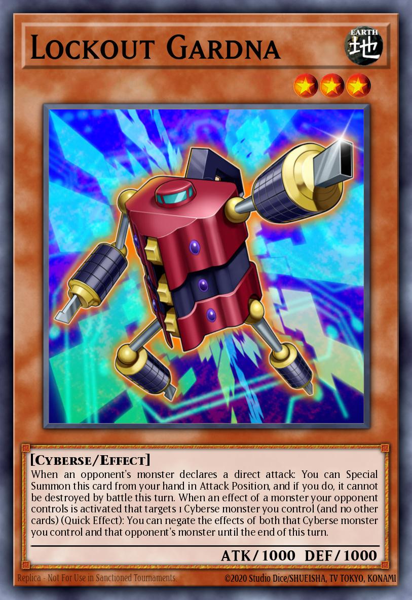 Lockout Gardna Common MP18-EN170 2018 Mega-Tin Mega Pack Yugioh card