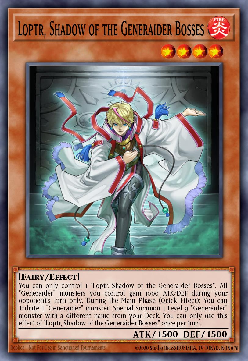 Loptr Shadow of the Generaider Bosses Ultra Rare ETCO-EN028 Eternity Code Yugioh card