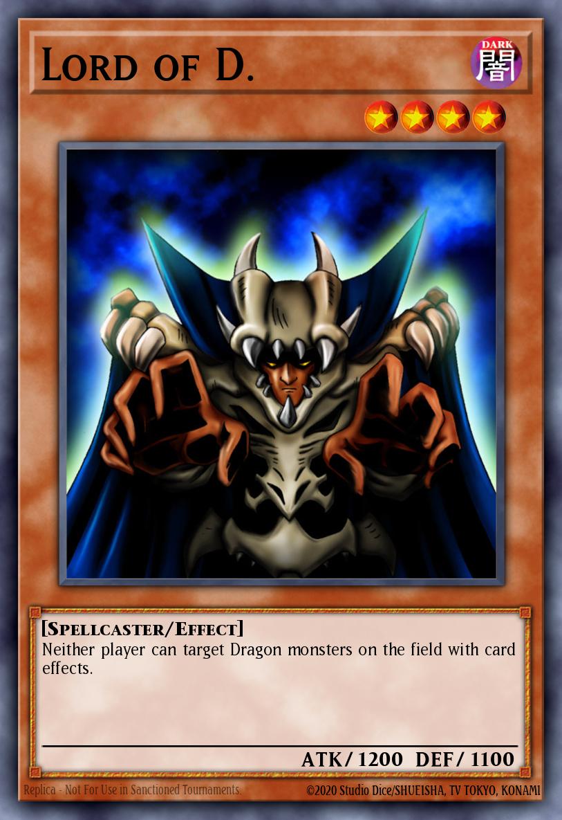 Lord of D Ultra Rare KC01-EN030 25th Anniversary Ultimate Kaiba Set Yugioh card