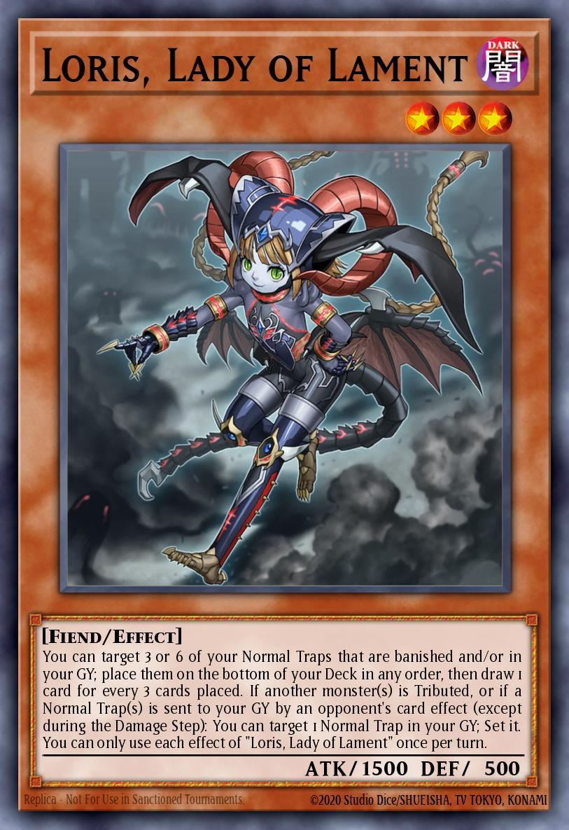Loris Lady of Lament Ultra Rare MP24-EN164 25th Anniversary Tin Dueling Mirrors Yugioh card