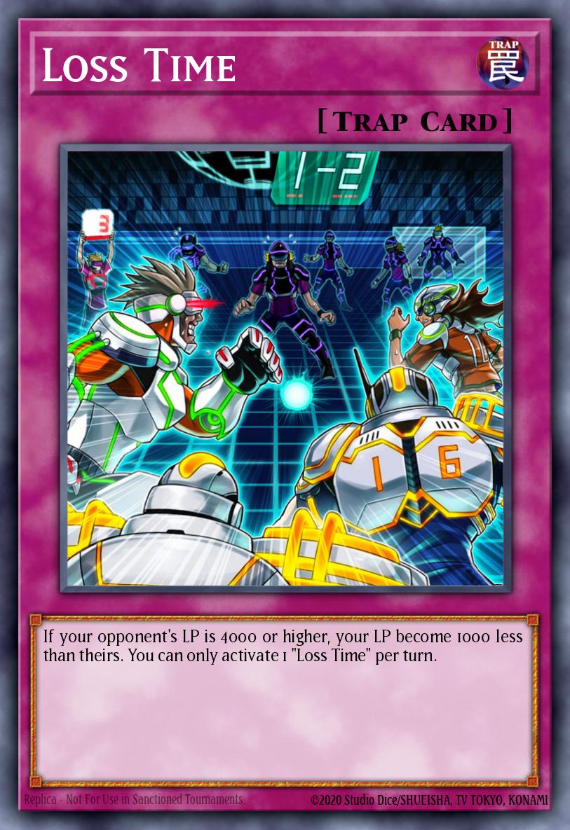 Loss Time Common SAST-EN080 Savage Strike Yugioh card