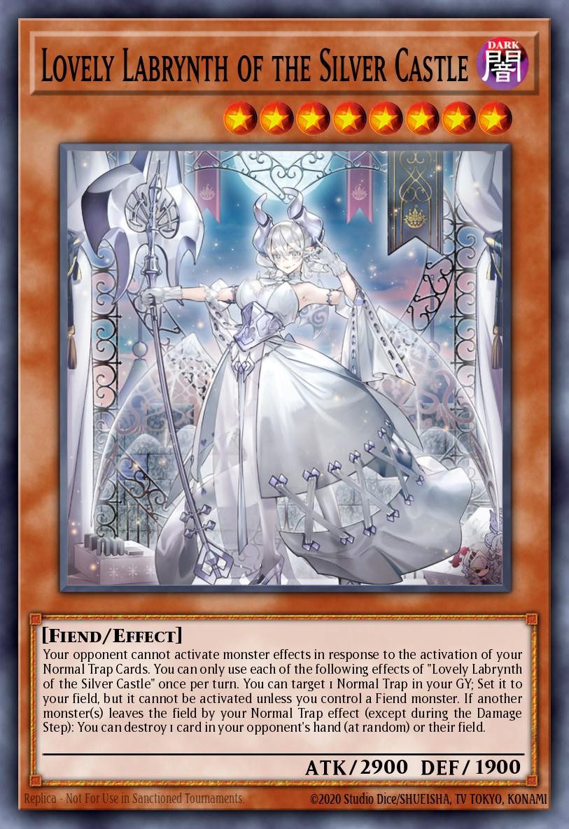 Lovely Labrynth of the Silver Castle Prismatic Secret Rare MP23-EN226 25th Anniversary Tin Dueling Heroes Mega Pack Yugioh card