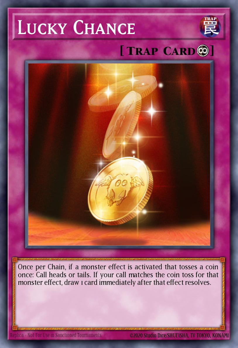Lucky Chance Common LODT-EN078 Light of Destruction Yugioh card