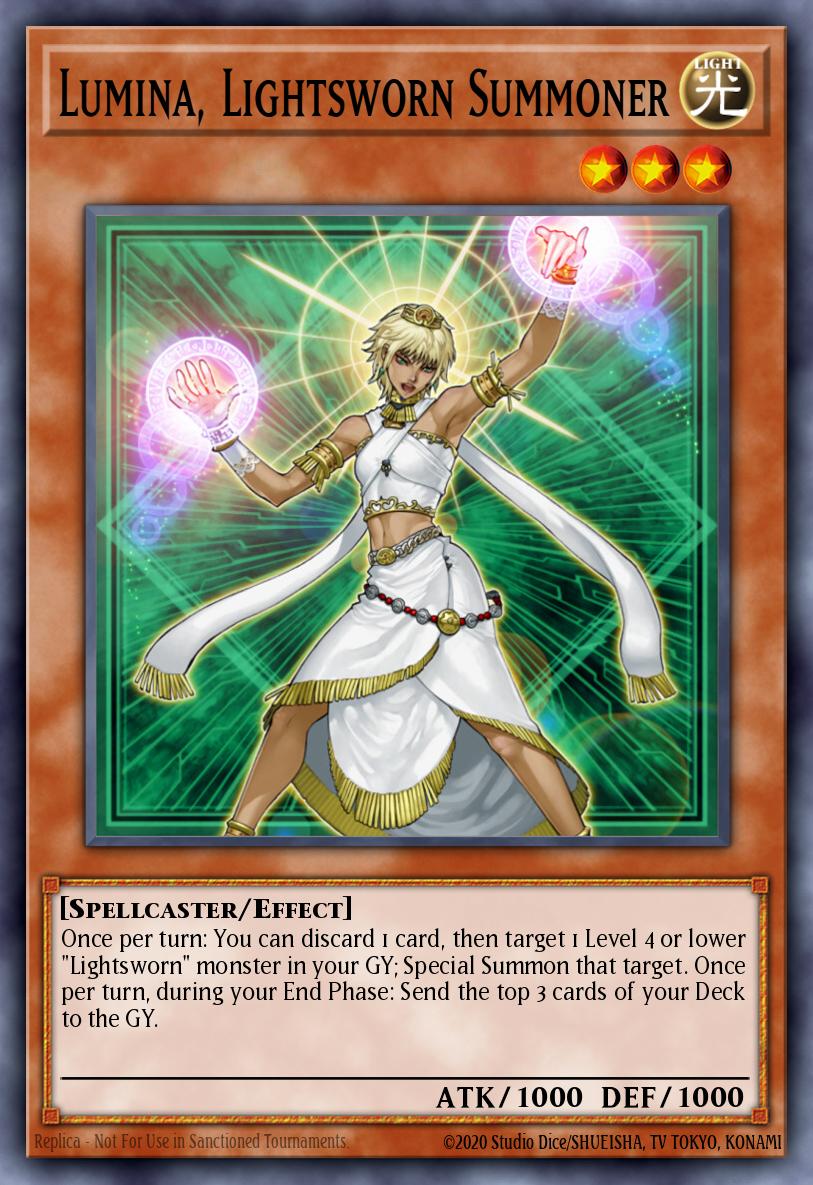 Lumina Lightsworn Summoner Common BLC1-EN057 Battles of Legend Chapter 1 Yugioh card