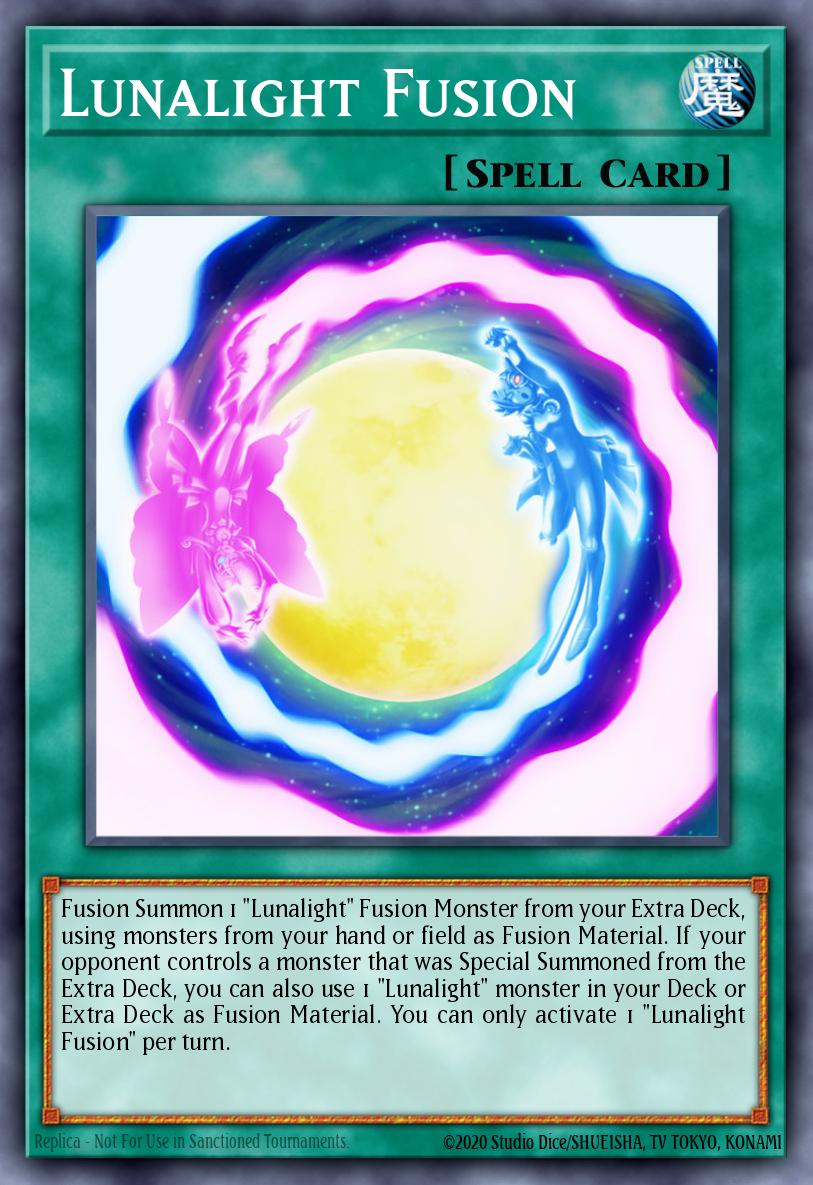 Lunalight Fusion Common LDS2-EN130 Legendary Duelists Season 2 Yugioh card