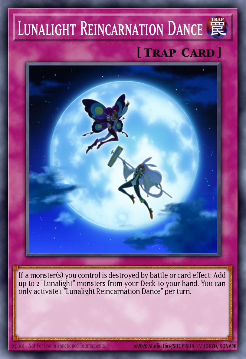 Lunalight Reincarnation Dance Common SHVI-EN071 Shining Victories Yugioh card