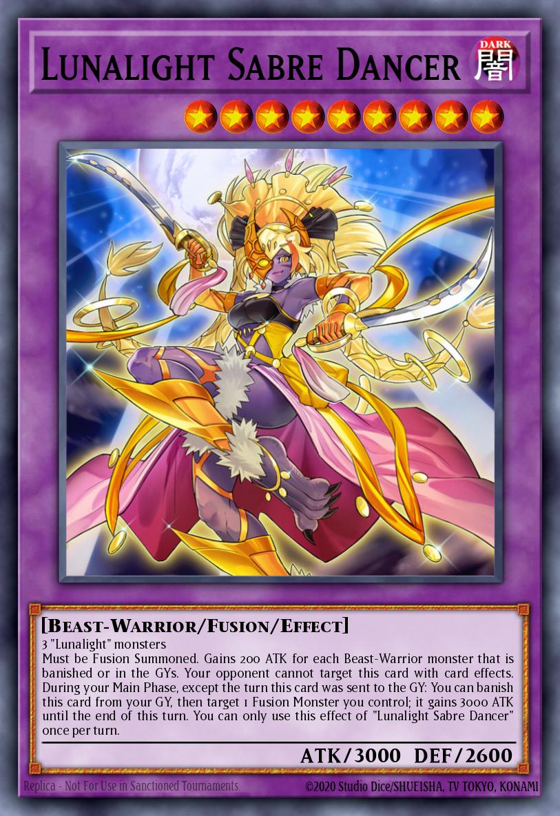 Lunalight Sabre Dancer Common LDS2-EN129 Legendary Duelists Season 2 Yugioh card