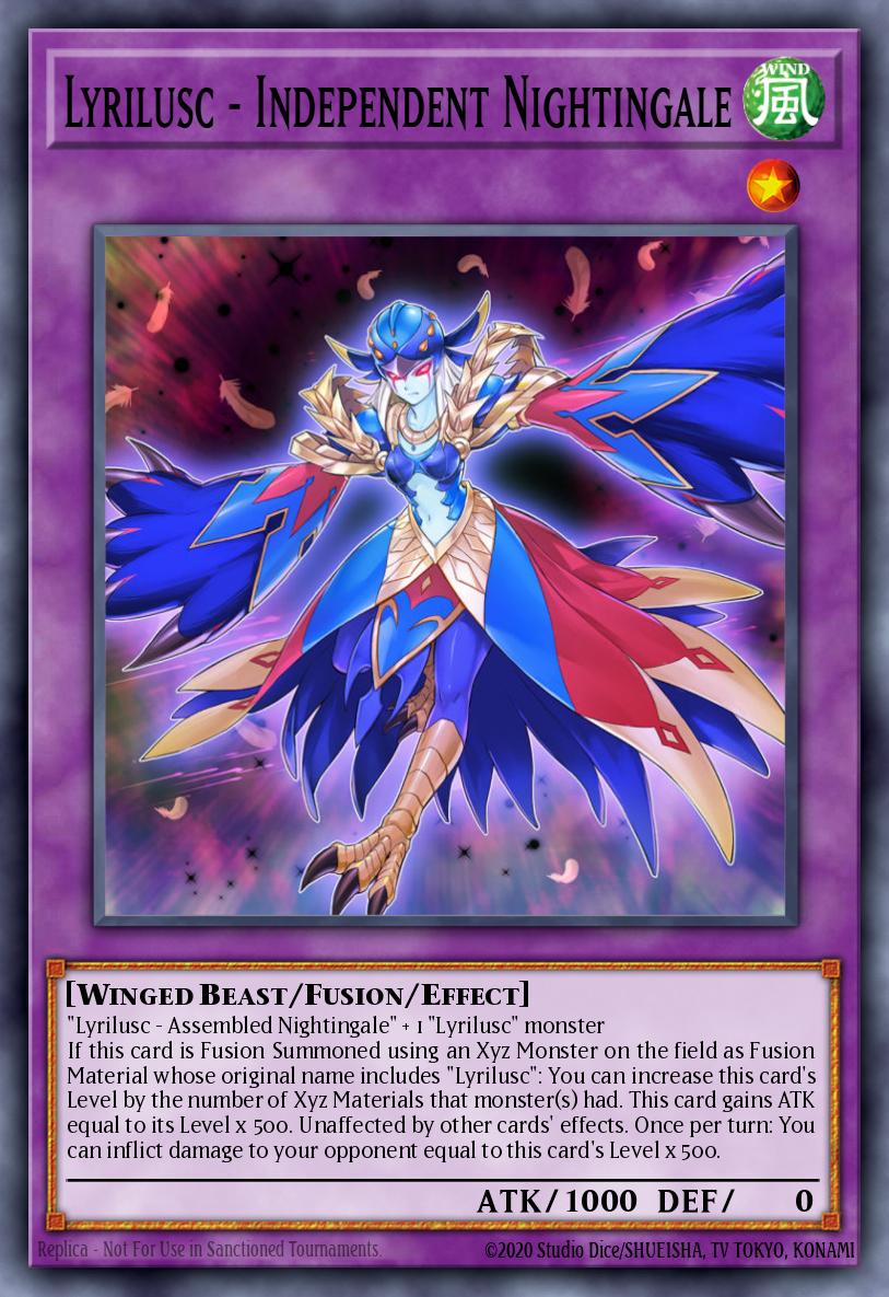 Lyrilusc - Independent Nightingale Super Rare MACR-EN041 Maximum Crisis Yugioh card
