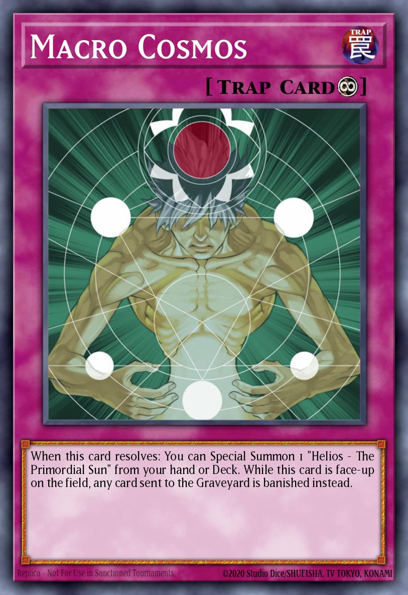 Macro Cosmos Ultra Rare BLMR-EN100 Battles of Legend Monstrous Revenge Yugioh card