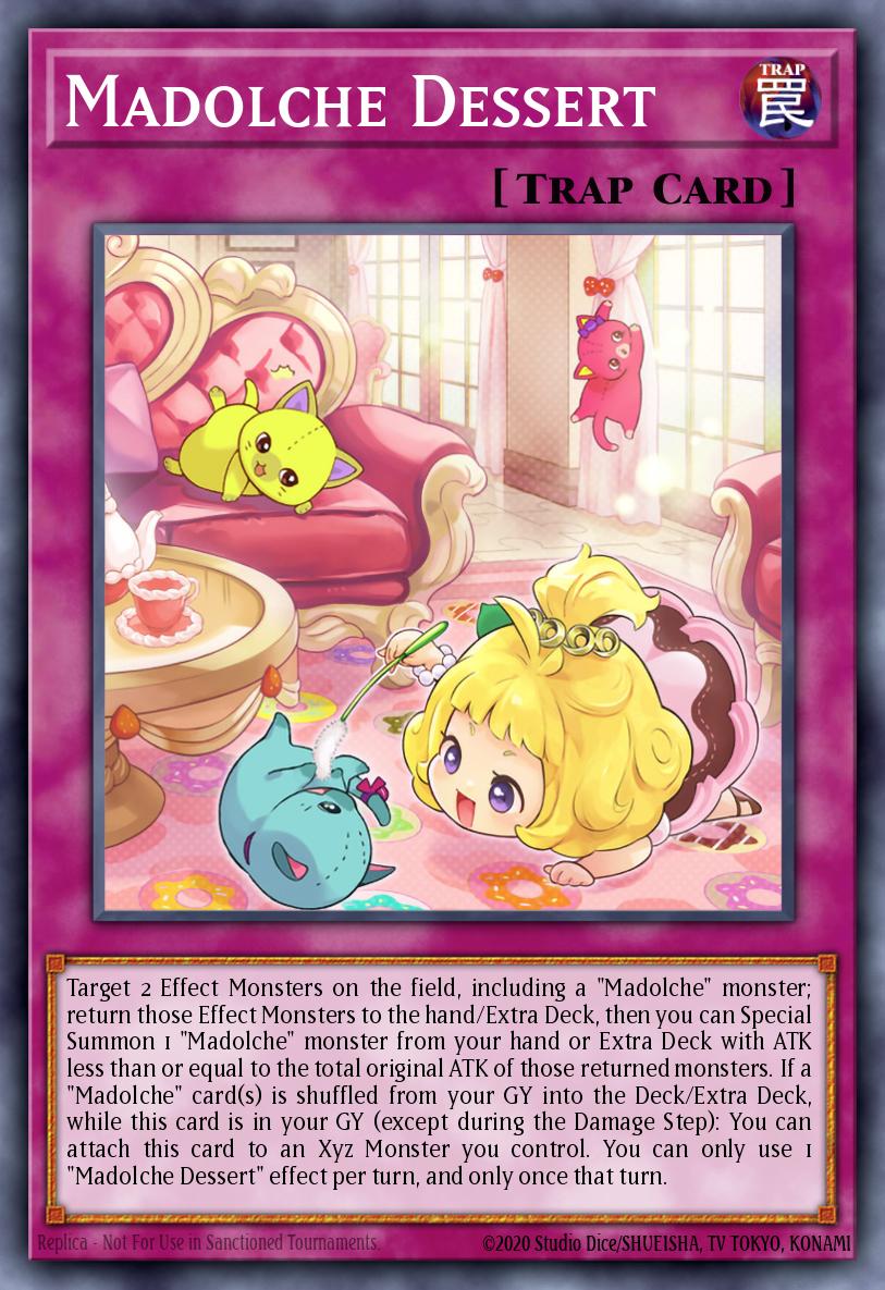 Madolche Dessert Common MP25-EN398 2025 Mega-Pack Tin Yugioh card