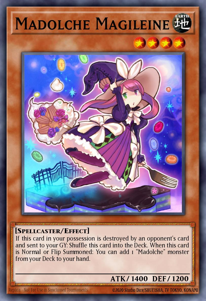 Madolche Magileine Ultra Rare DUOV-EN068 Duel Overload Yugioh card