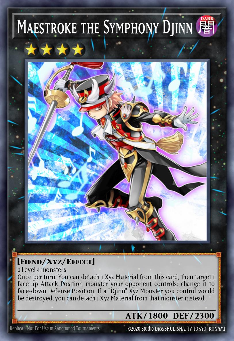 Maestroke the Symphony Djinn Ultimate Rare AP03-EN002 Astral Pack Three Yugioh card