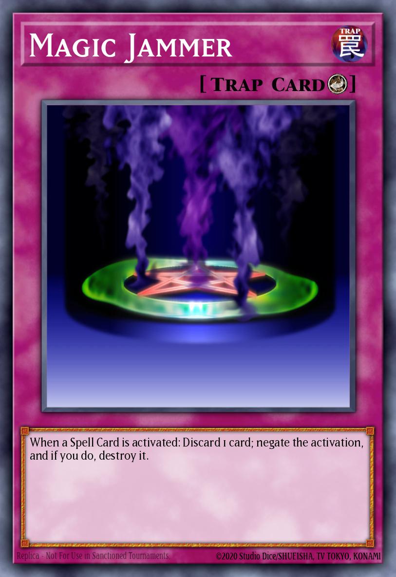 Magic Jammer Super Rare DB2-EN074 Dark Beginning 2 Yugioh card