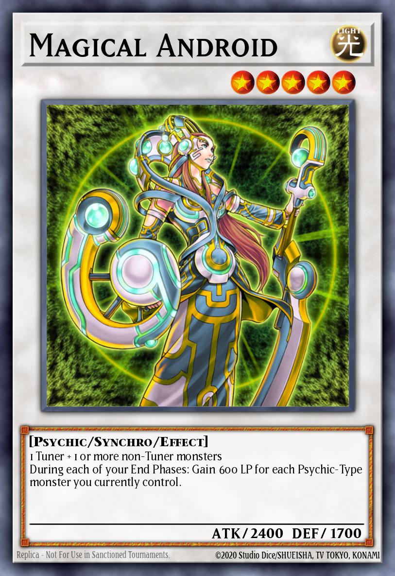 Magical Android Secret Rare BLMM-EN147 Battles of Legend Monster Mayhem Yugioh card