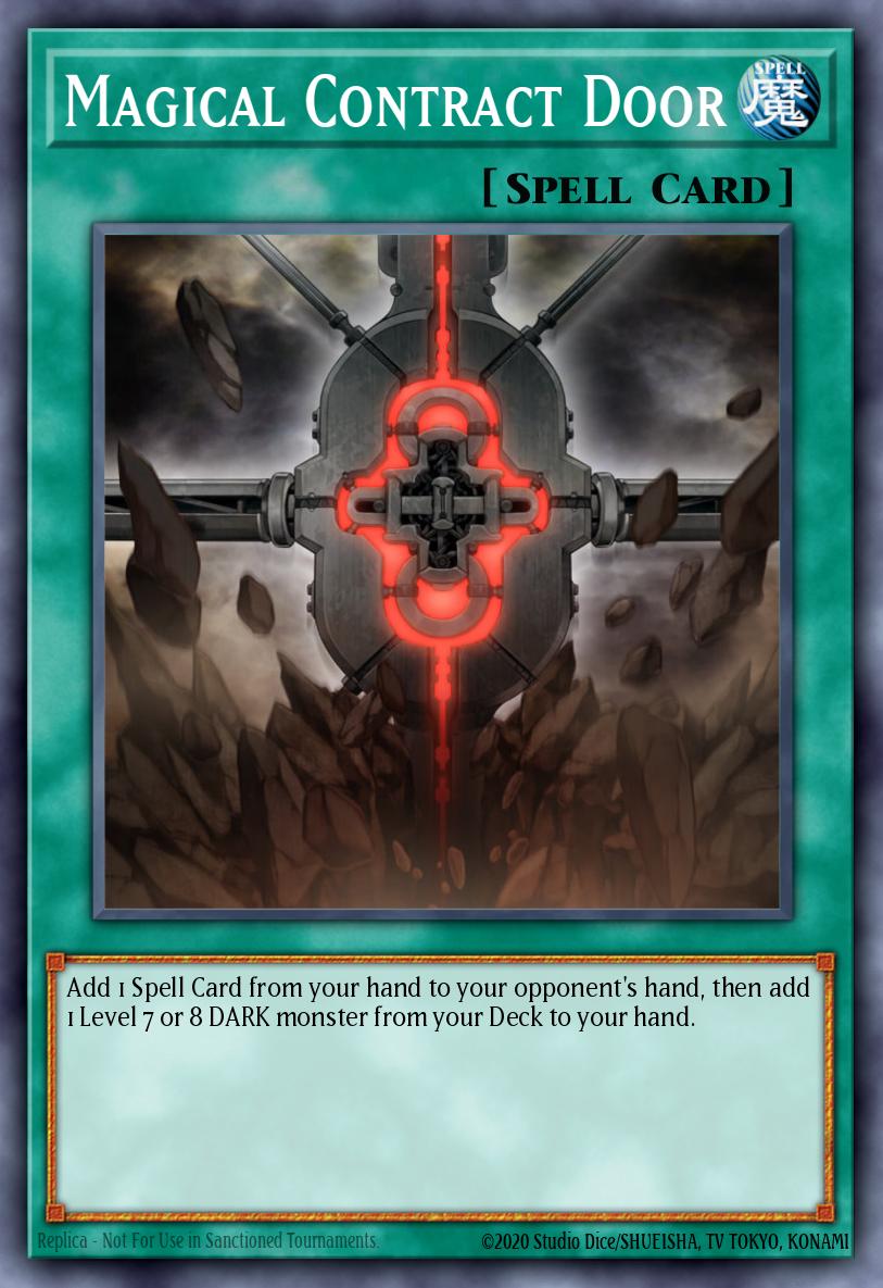 Magical Contract Door Ultra Rare MVP1-EN020 Yu-Gi-Oh! The Dark Side of Dimensions Movie Pack Yugioh card