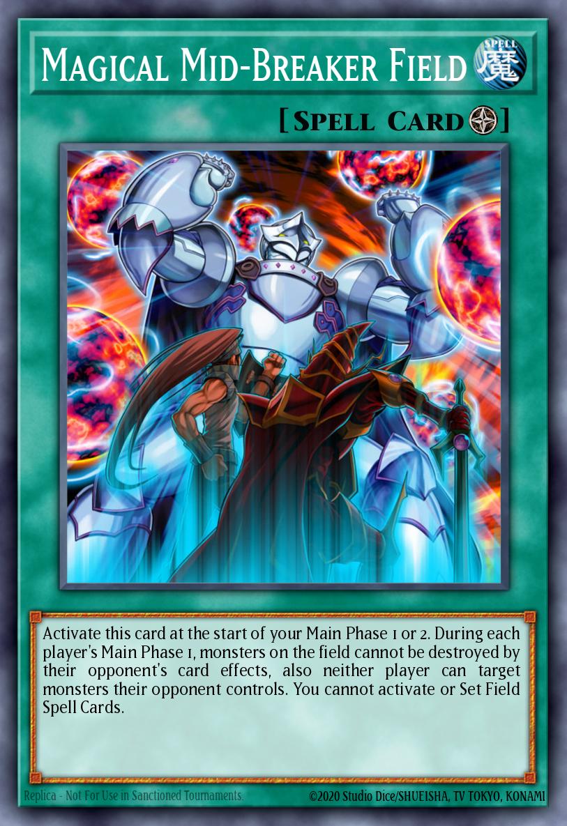 Magical Mid-Breaker Field Common MP17-EN106 2017 Mega-Tin Mega Pack Yugioh card