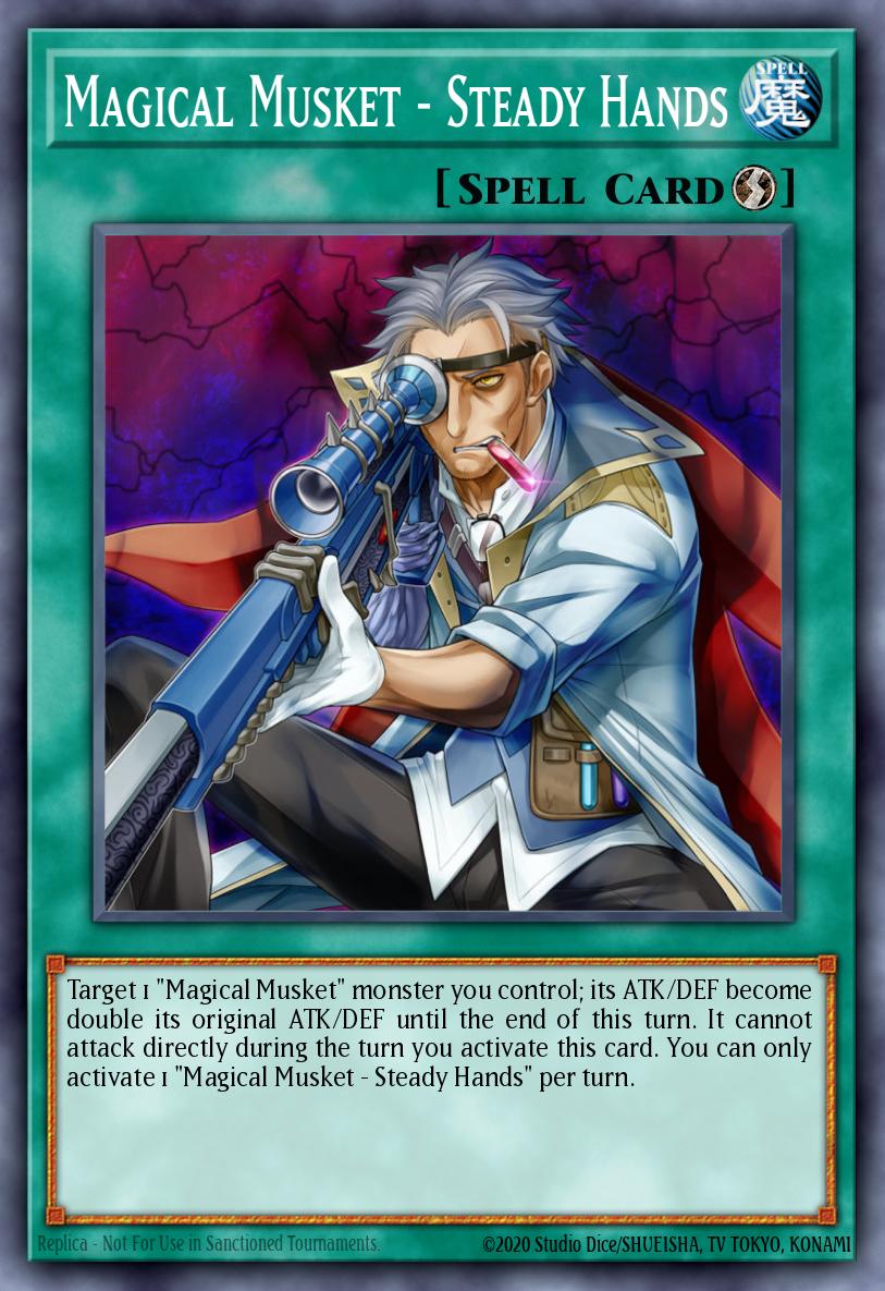 Magical Musket - Steady Hands Super Rare SPWA-EN023 Spirit Warriors Yugioh card